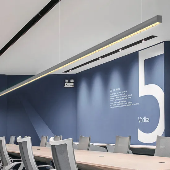 Modern IP44 Trimless Aluminium Housing Recessed Linear LED Light 15W 36W