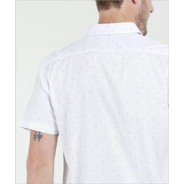 100% cotone stampa eco-friendly camicia da uomo vestito casual