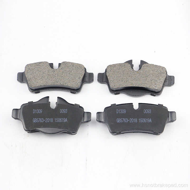 D1309 High Quality MiniCooperR55 Rear Ceramic Brake Pads