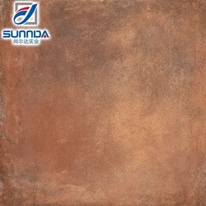Sunnda bright color fantastic porcelain, oil paint rust colored floor tile