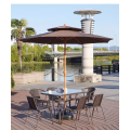 Outdoor centre pillar solar umbrella