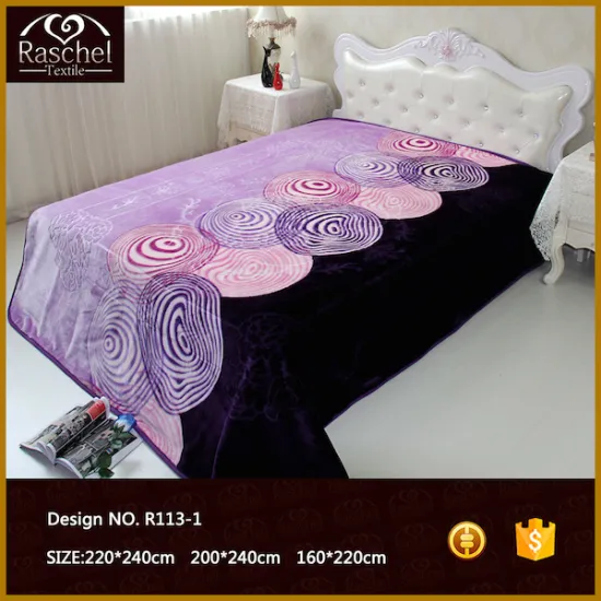 High Class Tukey Design Super Soft Polyester Mora Blanket