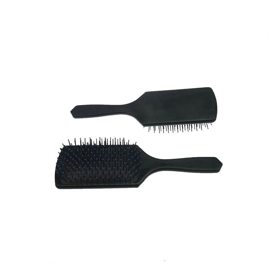 Grande brosse à cheveux de tête carrée avec l'impression