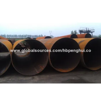 Large WEDL steel pipes, welded, LASW up to 72-inch, meets ASTM standard