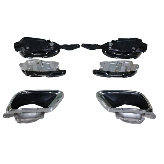 BMW X5 G05 M-Performance Style Silver or Black Tail Pipe