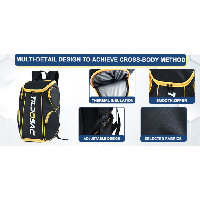 Customized Leather Padel bag