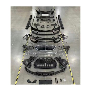 Mercedes-Benz S-Class W222 2018-2020 ชุดบอดี้: กันชนหน้ากันชนด้านหลัง, กระจังหน้า, ไฟหน้า, ไฟท้าย, ไฟท้าย, ไฟท้าย, ไฟท้าย