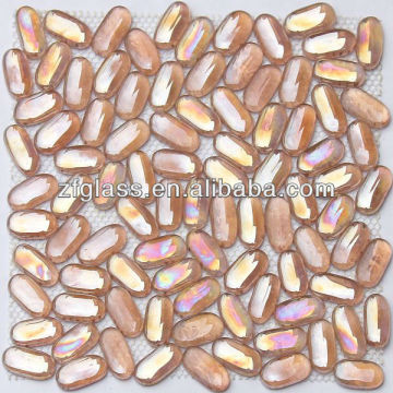waterjet glass mosaic tiles (WE06)