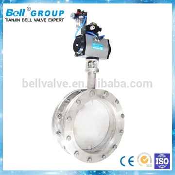 DN800 Pneumatic Three Eccentric Butterfly Valve
