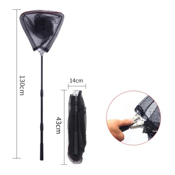 Telescopic Aluminum Alloy Willfishing 130mm Triangular Fishing Net