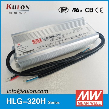 UL CB CE Listed HLG-320H-20 PFC function 320w 20V IP67 power supply