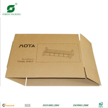 BROWN CORRUGATED SHIPPING CARTON