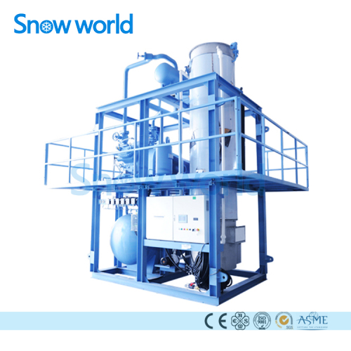 Snow world Tube Macchina per ghiaccio con pattumiera