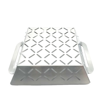 Stainless Steel BBQ Grill Baskets - 2 Sizes Available