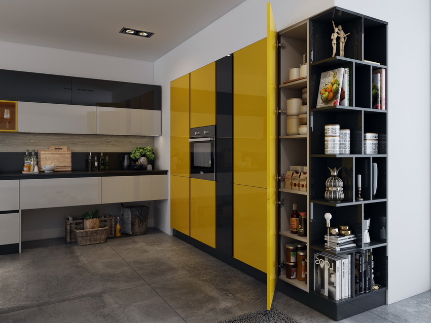 Luxury kitchen stand cabinets（1）