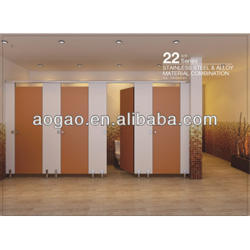 Aogao 22 series compact hpl laminate toilet cubicle systems