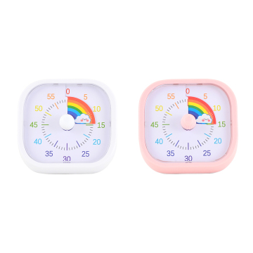 Visual Countdown Timer 60-Minute Rainbow Disk Silent Timer