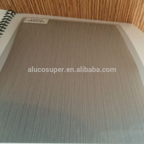 VCM Brushed Steel Sheet for Refrigerator Panel