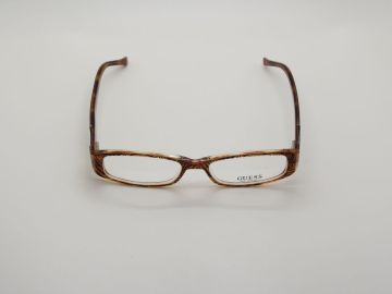 Brown Leopard Acetate Full-rim Eyeglasses Branded Optical Frames Guess Gu1478 Brn