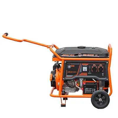 Camping Generator with Wheels: 5kW Inverter Generator