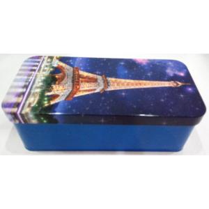 Customized Rectangular Stationery Tin Box