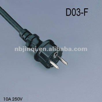 VDE Approved Standard Anti-water Electrical Plug