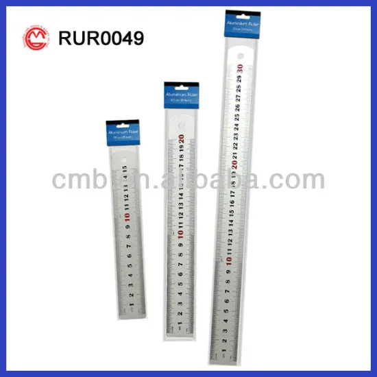 METAL RULER STRAIGHT RULER ALUMINUM ALLOY RULER