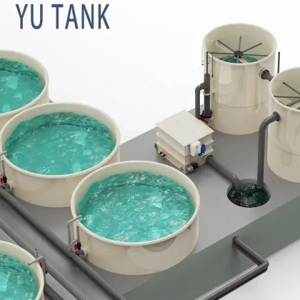 New Arrival Large Aqua Plastic Fish Ponds Culture Systems Tank Aquarium With Good Price