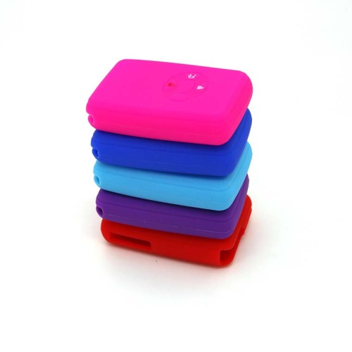 Silicone replacement car key fob case for Carolla