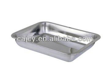 Stainelss Steel Kitchenware Square Serving Dishes