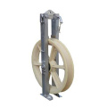 Bundled Conductor Stringing Pulley Block Cable Roller