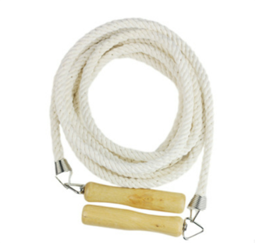 Maniglia in legno Logo personalizzato Corda di salto