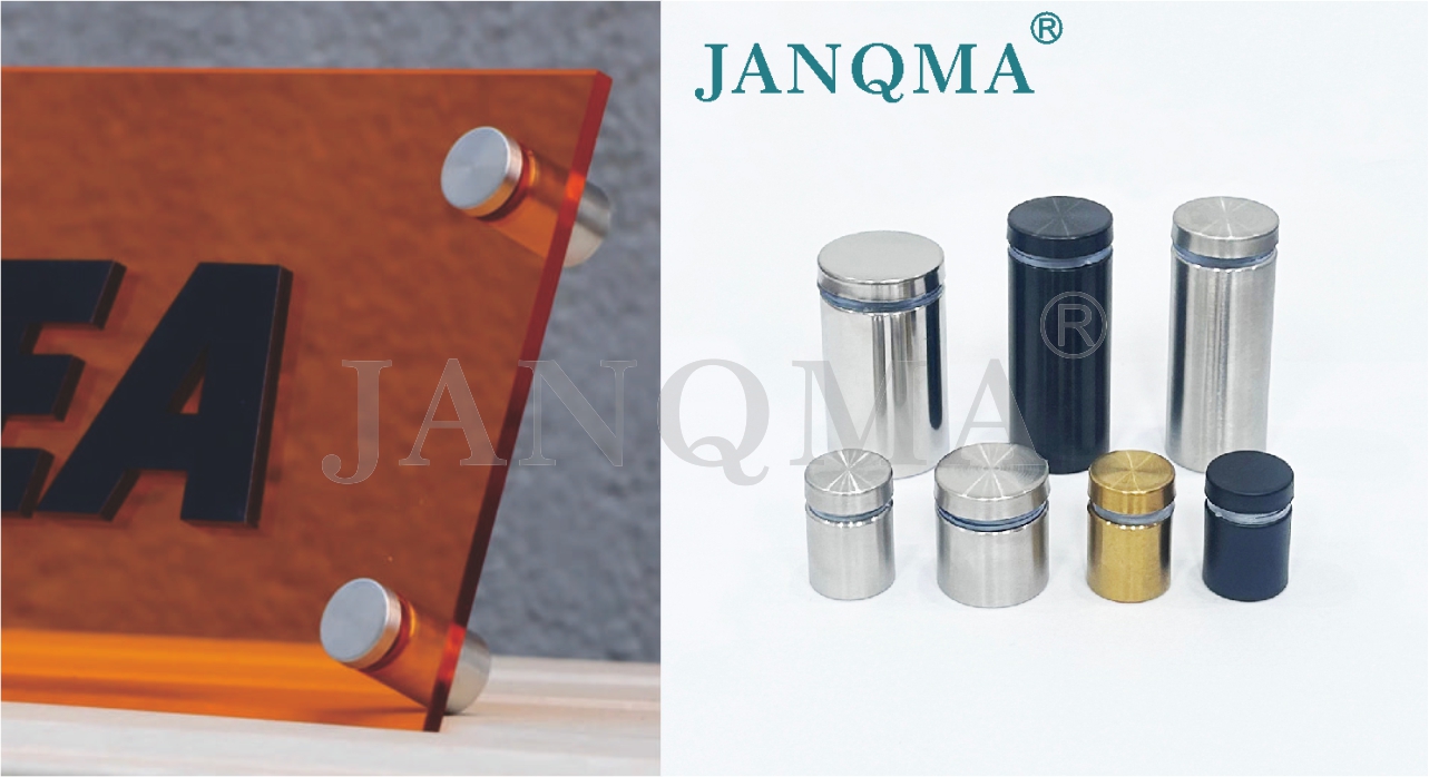 Stainless Steel Hollow Glass Advertising Nail