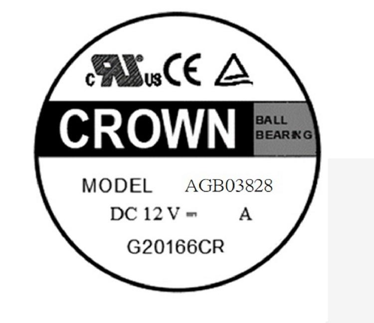 Crown 4056 Ventilador de refrigerador de soplador axial de suministro directo de fábrica para planta de fabricación