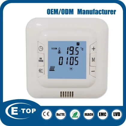 Electric and Water Group Heating Control Thermostat