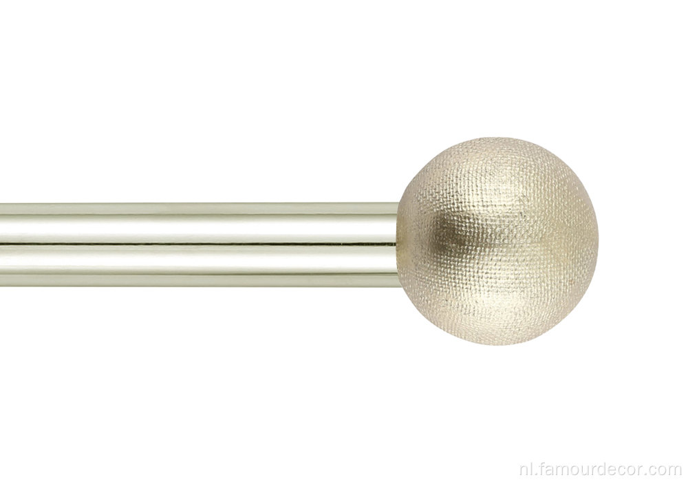 Hars ball gordijn staaf 60 mm