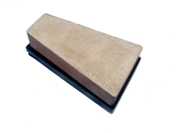 Polishing and pressed stone