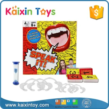 10277077 Hot selling novelty game speak out game