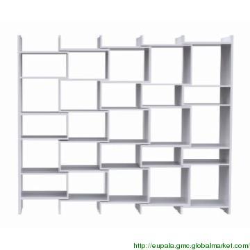 loz white  beautiful save space hign quality flex bookshelf