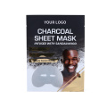 Máscara de carbón de bambú negro máscara facial para el hombre