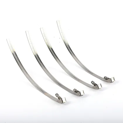 Stainless steel ball tie, stainless steel zipper tie