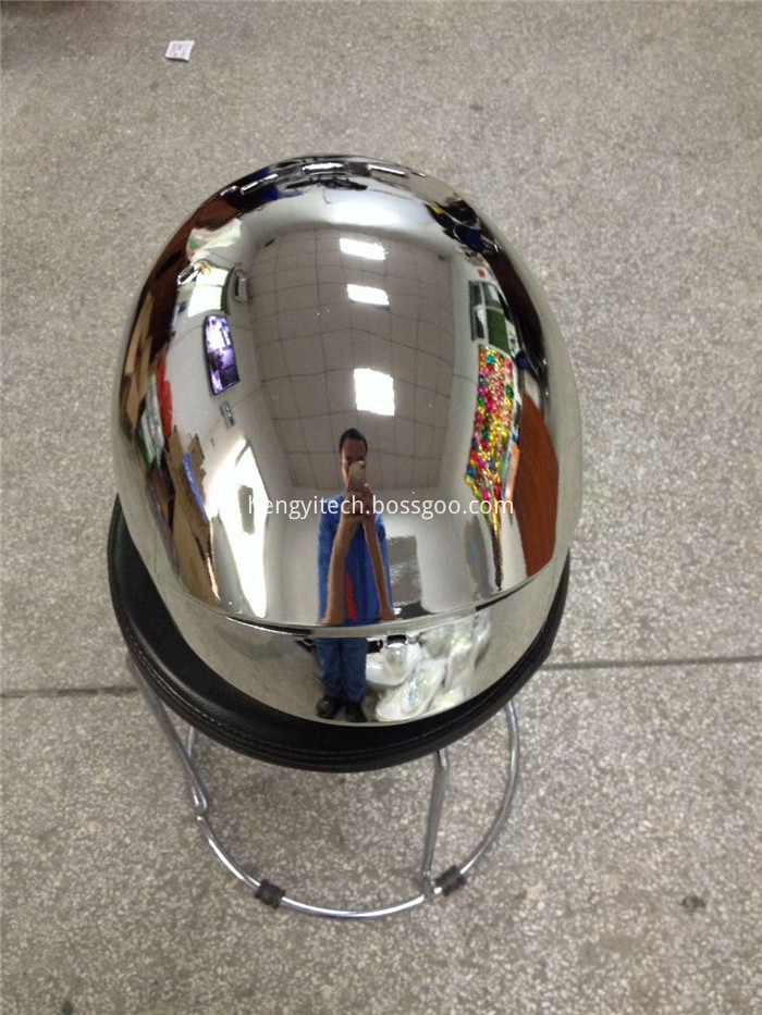 vacuum metalizing coating helmet