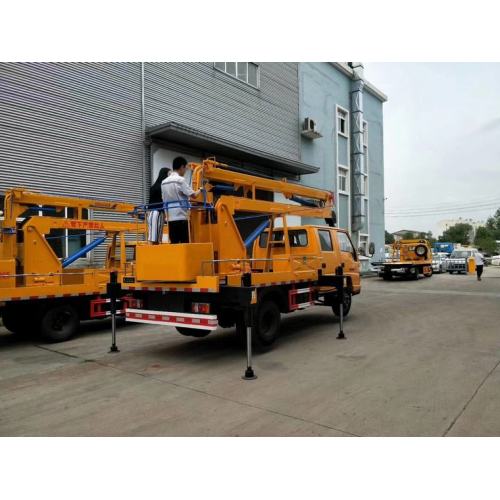 Customized Diesel Telescopic Boom Bucket Truck