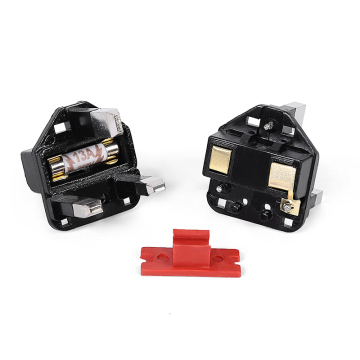 UK 3 Pin Plug Insert BS1363 Square Pin Plug Insert 13A with Fuse