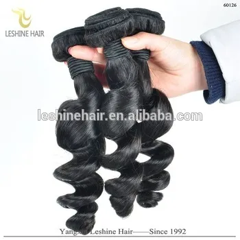 No Tangling No Shedding Loose Wave Indian High Quality Human Hair