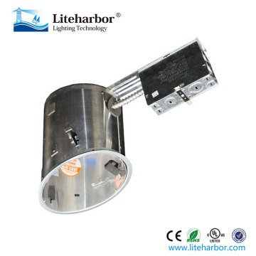 LED Recessed Downlight 120V 6 Inch Remodel IC Airtight Slope Housing