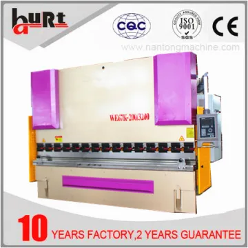 WC67K CNC hydraulic plate press brake