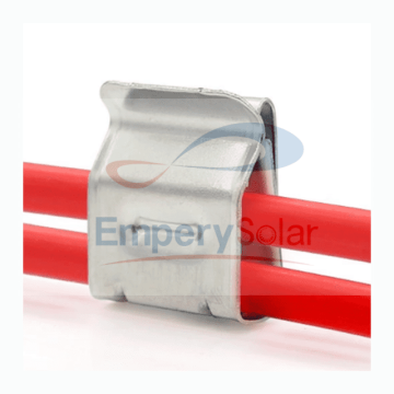 Stainless Steel 304 Solar PV Cable Clips and Brackets for Solar Panels