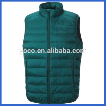 Blue Padded Vest Jackets