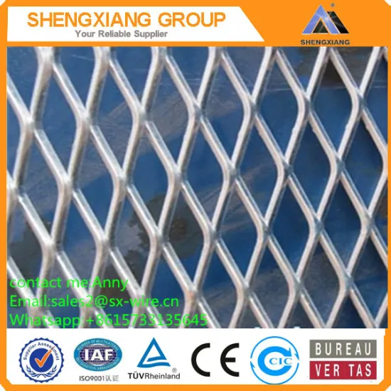 CE Certificate High Quality Low Price Expanded Mesh/Galvanized Expanded Mesh/PVC Coated Expanded Mesh